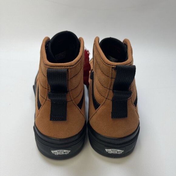 Vans Unisex Sk8-Hi Sentry Hiker Brown Black Suede Trainers Shoes Mid-Top Men 8.5 - Picture 5 of 15